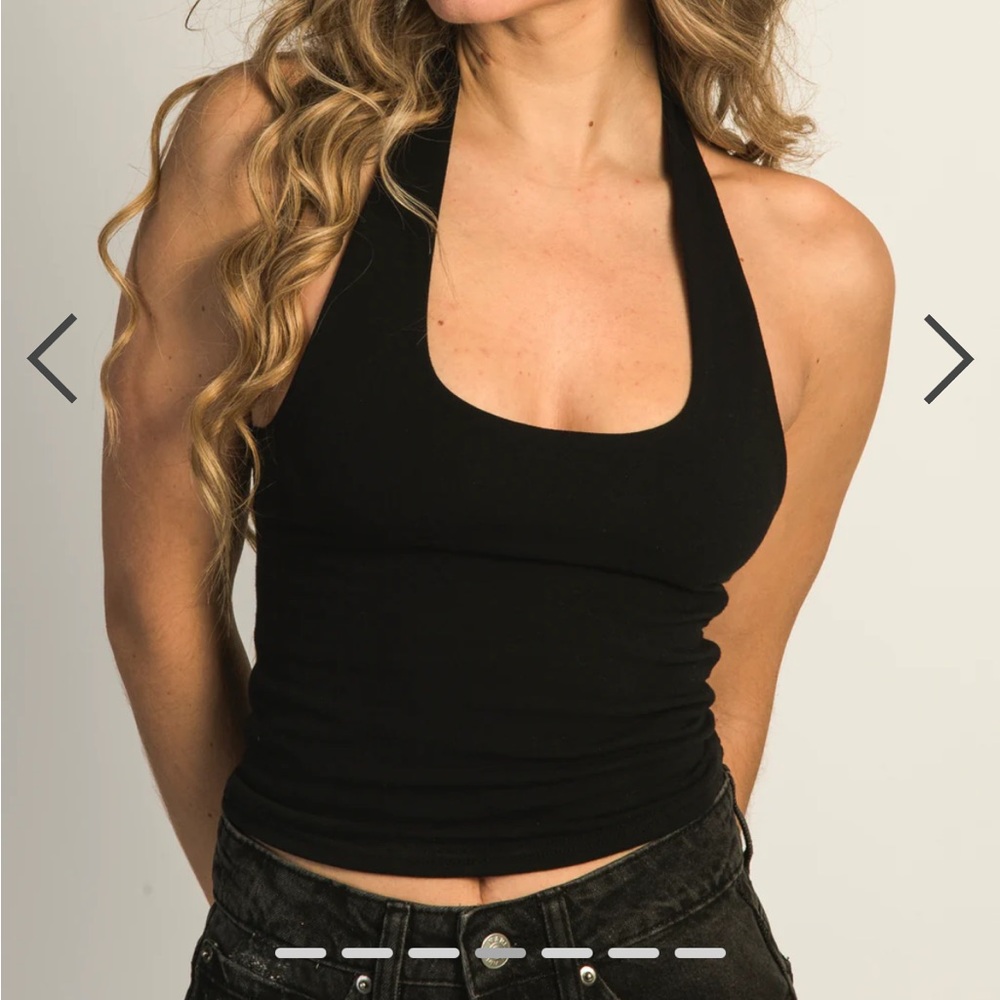 NWT Black Halter Tank from Boathouse